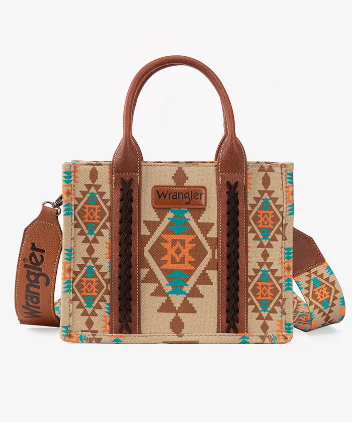 Wrangler Southwestern Crossbody Tote Bag