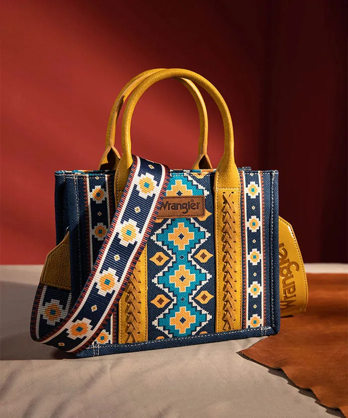 Wrangler Southwestern Crossbody Tote Bag