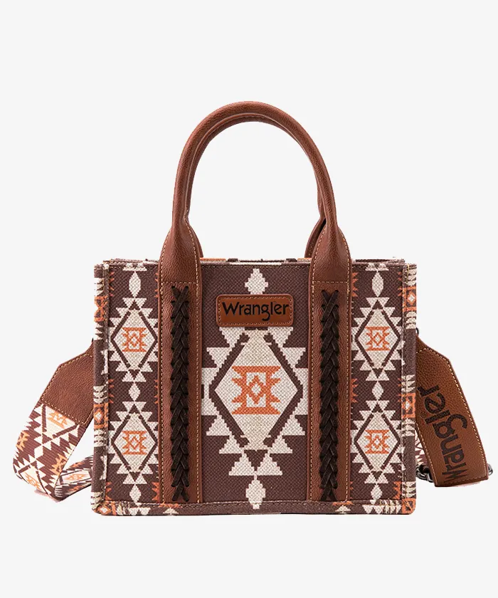 Wrangler Southwestern Crossbody Tote Bag