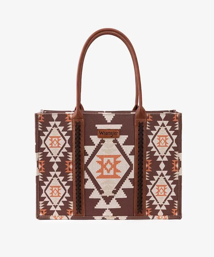 Wrangler Southwestern Crossbody Tote Bag