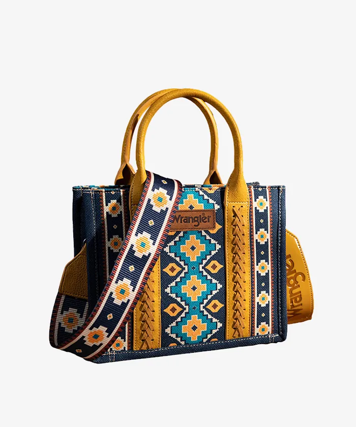 Wrangler Southwestern Crossbody Tote Bag