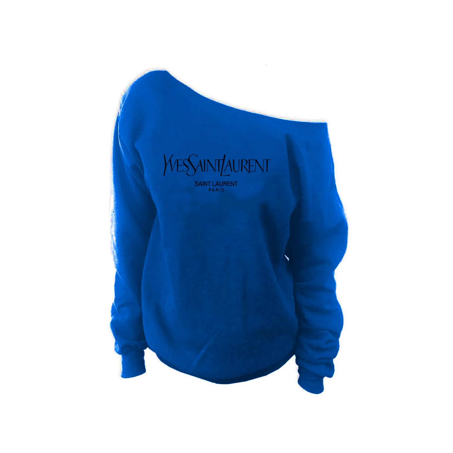YSL Paris Off Shoulder Sweatshirt (Various)